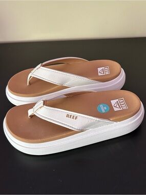 REEF Cushion Bondi Platform Vintage Sandals Sz 7